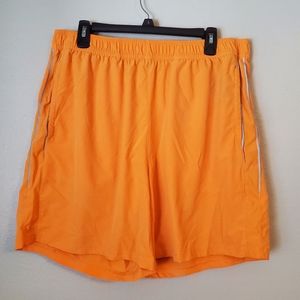 Xersion Men's bright orange workout shorts Size XL